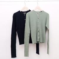 【oblada】L/S Rib Tee ＜ S2610KN03＞