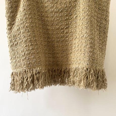 【Greed International グリードインターナショナル】 C/L Dobby Tweed Sleeveless Blouse in Other