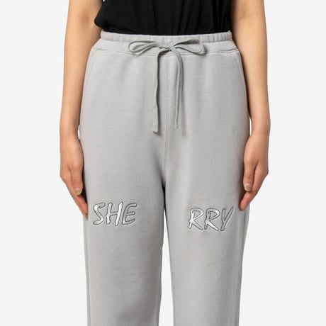 【Oh Sherry オーシェリー】Oh Sherry  "Winners" Sweat Pants in Gray