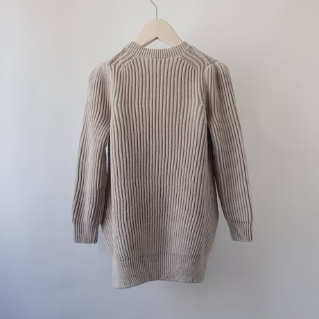 【Bed&Breakfast】Cotton Balloon Sweater in Gray
