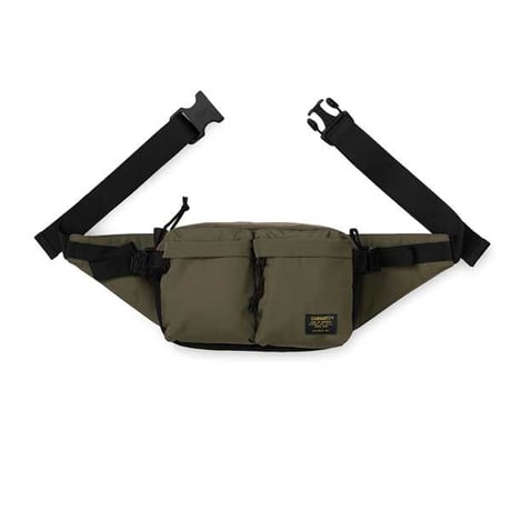【Carhartt WIP /カーハートウィップ】Military Hip Bag (ミリタリーヒップバッグ）I024-252 Cypress/ Black