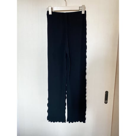 【Bed&Breakfast ベッド＆ブレイクファースト】Cosmorama Wool TOTAN Pants in Black