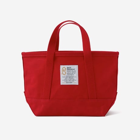 【Bed&Breakfast ベッド＆ブレイクファースト】TOTE BAG (トートバッグ）Sサイズ　Red