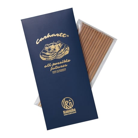 【Carhartt WIP 】KUUMBA INTERNATIONAL X CARHARTT WIP FORTUNE MINI INCENSE STICK - Corse / Gold