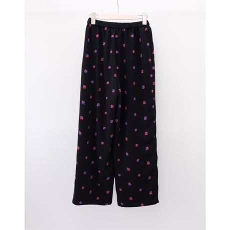 【Greed International グリードインターナショナル】Still Garden Embroidery Pants