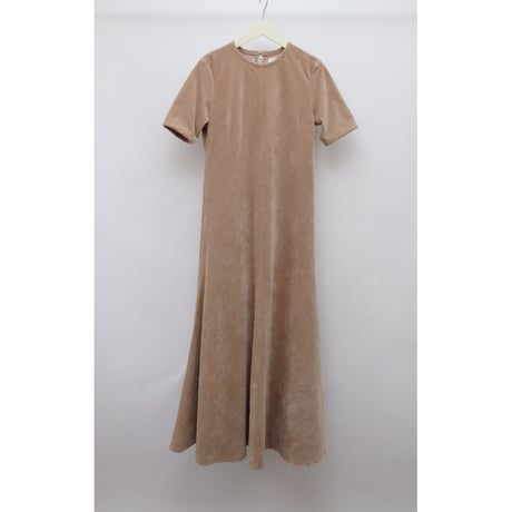 【Bed&Breakfast ベッド＆ブレイクファースト】Chambray Corduroy Dress