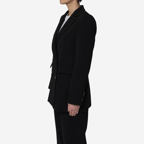 【Greed International グリードインターナショナル】Standard Double Cloth Jacket in Black