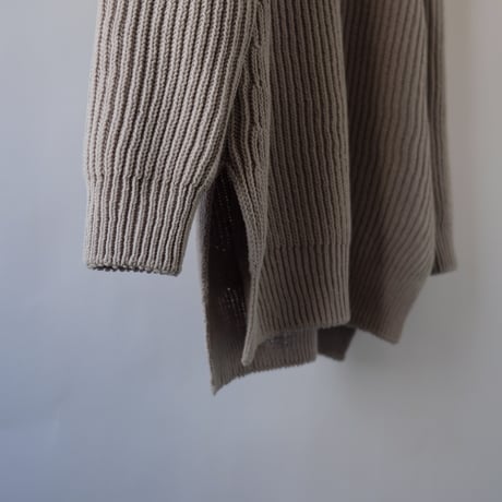 【Bed&Breakfast】Cotton Balloon Sweater in Gray
