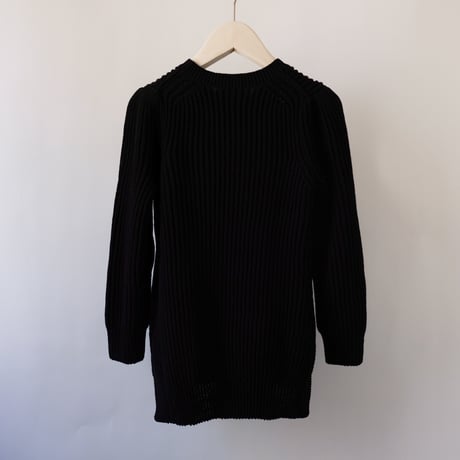 【Bed&Breakfast ベッド＆ブレイクファースト】Cotton Balloon Sweater in Black