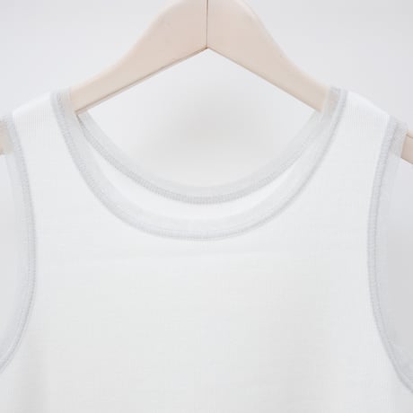 【QTUME】リブTanktop 650-25537