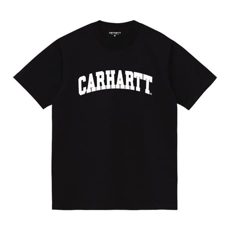 【Carhartt WIP /カーハートウィップ】S/S UNIVERSITY T-SHIRT - Black / White