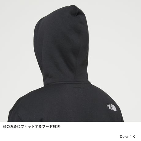 【The North Face】Square Logo  FullZip  (スクエアロゴフルジップ）K(black) NT62038　(メンズ）