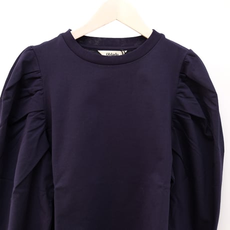 【oblada】SHIRRING JERSEY BLOUSE＜S2510CU03＞