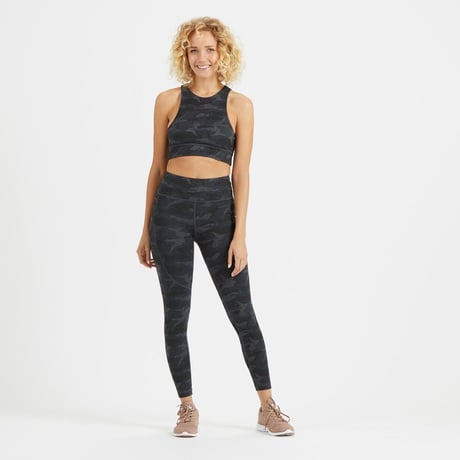 【vuori/ヴオリ】ELEVATION BRA  (タンクトップ)　VW136 BLACK CAMO