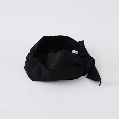 【La Maison de Lyllis】LINEN SABRA-BLACK