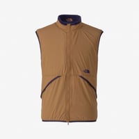 【The North Face】Free Run Reversible Vest (フリーランリバーシブルベスト（ユニセックス））ブロンクスブラウン×エターナルパープル(BE) NL72490