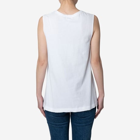【Bed&Breakfast】Technorama Standard Drape Tank in White