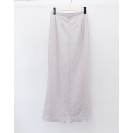 【Bed&Breakfast ベッド＆ブレイクファースト】 Textured Satin Biass Skirt