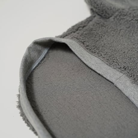 【DOGGY BRO /ドギーブロ】NUKUMORI DOG HOODIE  (ボアフーディー）GREY S/Mサイズ