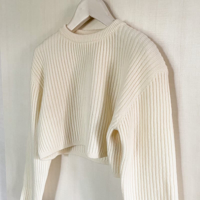 トップス Greed Cashmere Lambs Short Rib Sweater Greed International グリードインターナショナル】Cashmere Lam