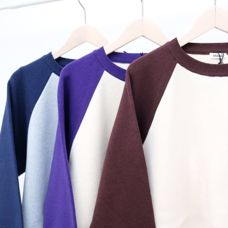 【oblada】raglan knit＜ S2610KN02＞
