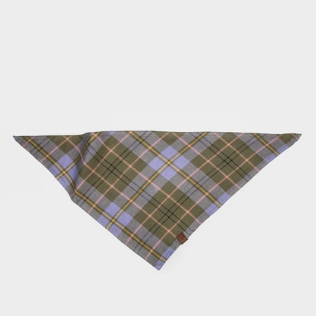 【Cloud7/クラウド7】Bandana Check  (バンダナチェック）Sサイズ-Browncheck/Bluecheck/Greencheck