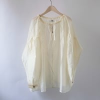 【siro de labonte シロ】gather blouse　<R443303>