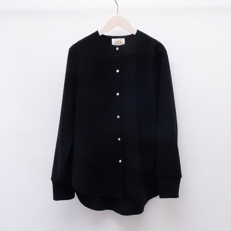 【Bed&Breakfast ベッド＆ブレイクファースト】Back Satin Dry Georgette Blouse
