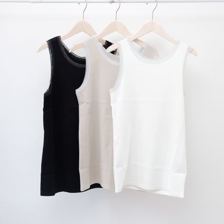 【QTUME】リブTanktop 650-25537