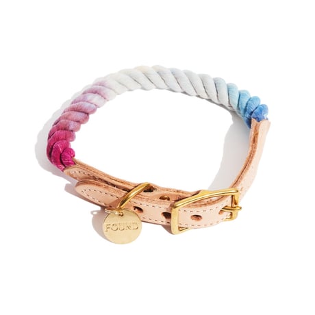 【Found My Animal /ファウンドマイアニマル】OMBRE DOG LEASH    (オンブレドッグリード）Magentaマゼンタ