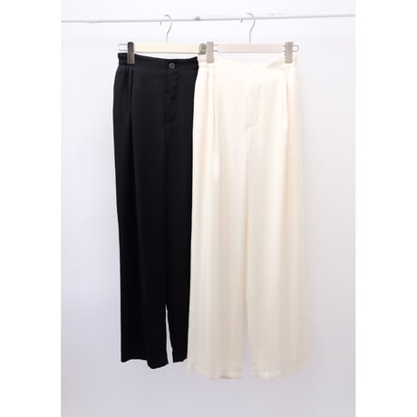 【Bed&Breakfast ベッド＆ブレイクファースト】 Satin LRM Pants