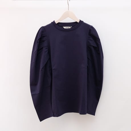 【oblada】SHIRRING JERSEY BLOUSE＜S2510CU03＞