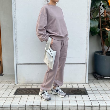 【Bed&Breakfast ベッド＆ブレイクファースト】Standard Soft Sweat Tops in Greige