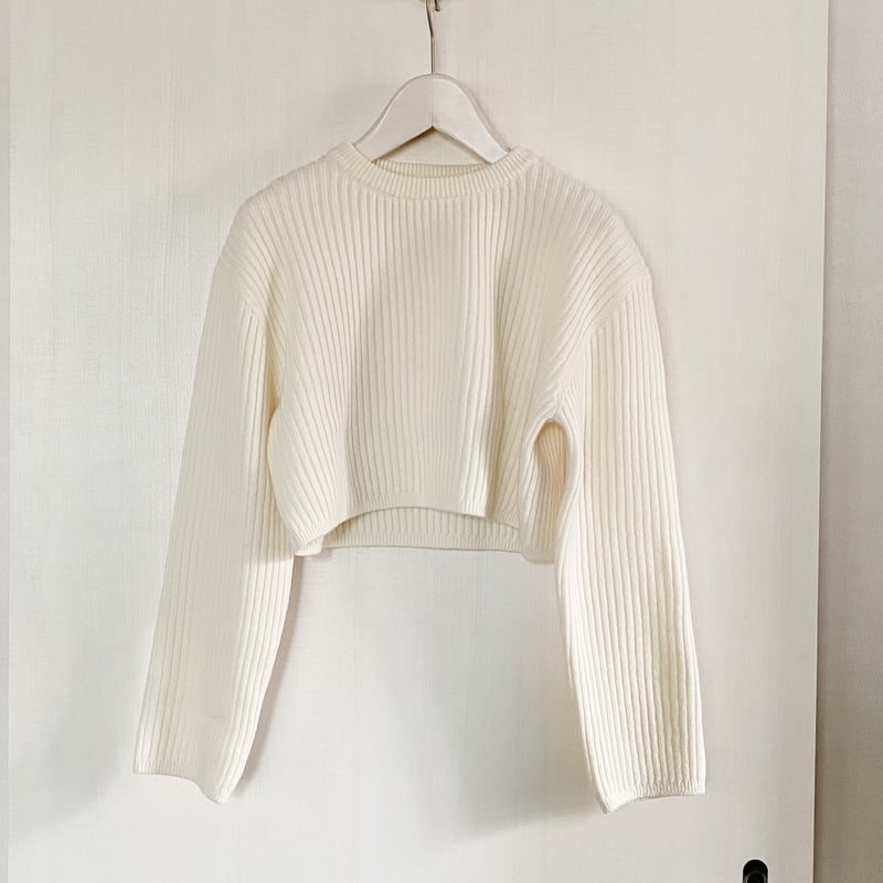 トップス Greed Cashmere Lambs Short Rib Sweater Greed International グリードインターナショナル】Cashmere Lam