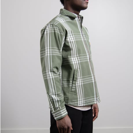 【Carhartt WIP /カーハートウィップ】CAHILL SHIRT JAC (シャツジャケット） I028-801 Cahill ChD Green