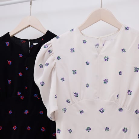 【Greed International グリードインターナショナル】Still Garden Embroidery Dress