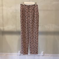 【Greed International グリードインターナショナル】Leopard Jacquard Cropped Pants in Other
