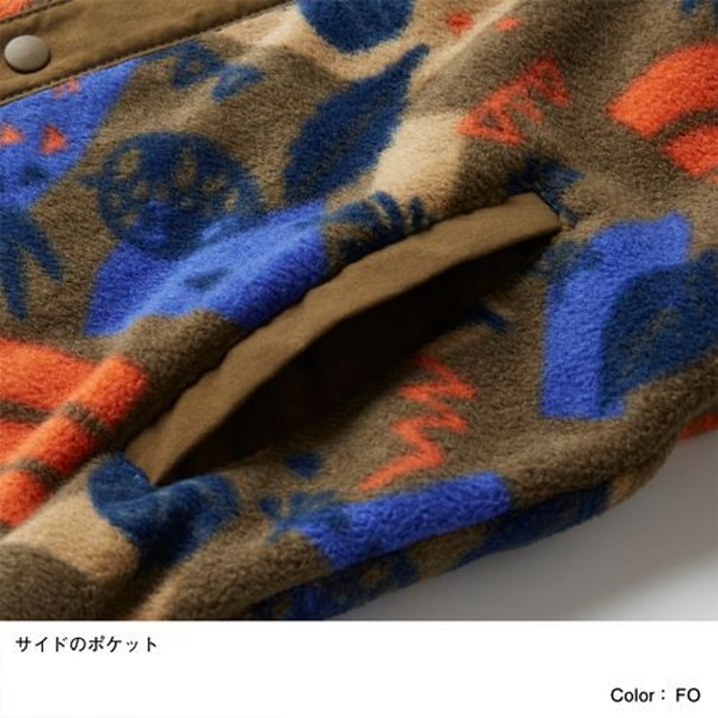 The North Face】 Camp-bell Fleece Hoodie KIDS(...