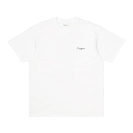 【Carhartt WIP /カーハートウィップ】S/S CALIBRATE T-SHIRT - White　I029-017