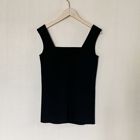 【Bed&Breakfast】Stretch Fit Base Square Top in Black