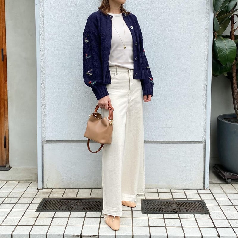 GREED - BED&BREAKFAST☆Ｃａｂｌｅ　Ｓｔｉｔｃｈ　ニット Bed&Breakfast ベッド＆ブレイクファースト】Cable Hand Stitch