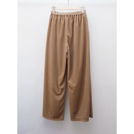 【Greed International グリードインターナショナル】 Chantique Velour Pants in Beige