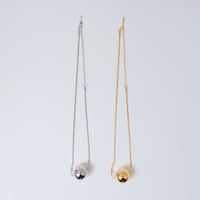 【Bijou R.I/ビジューアールアイ】Huge Ball Chain Necklace