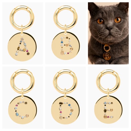 【PDPAOLA 】LETTER PET CHARM  (レターペットチャーム）