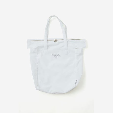 【Bed&Breakfast ベッド＆ブレイクファースト】Holidaymaker Bag (トートバッグ）White