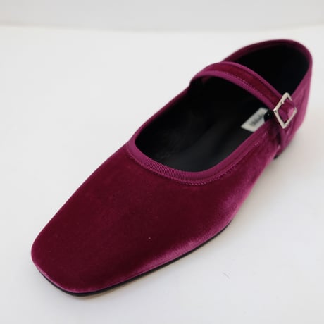 【oblada】ベロア　MARY JANE SHOES＜ F2410IT03＞
