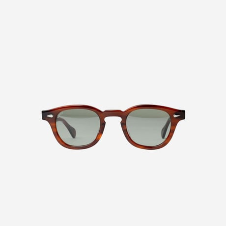 【Bed&Breakfast ベッド＆ブレイクファースト】Julius Tart×Bed＆Breakfast Sunglasses inin Amber Frame×Green Lens