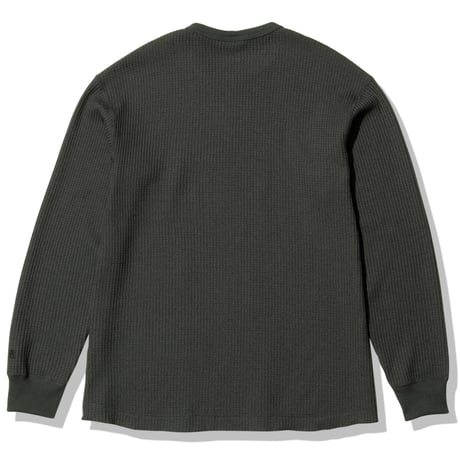 【The North Face】L/S Warm Waffle Crew  (ロングスリーブウォームワッフルクルー）アスファルトグレー(AG)　NT62032(メンズ）