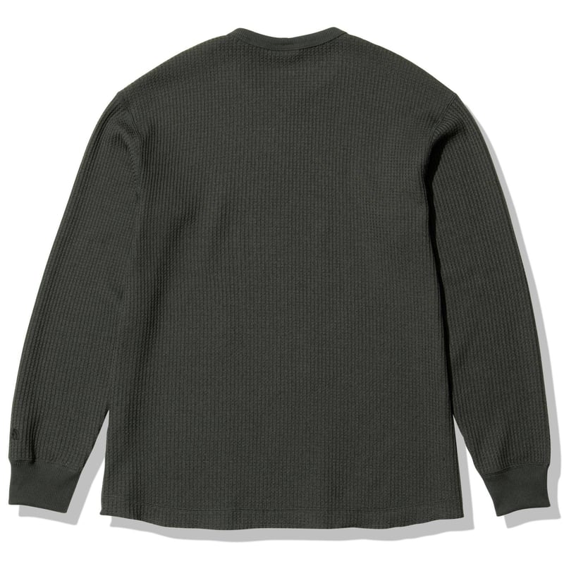 el conductorH 【25SS】 ワッフルテール ロングスリーブ ロングスリーブウォームワッフルクルー（メンズ） / L/S Warm