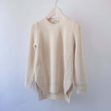 【Bed&Breakfast ベッド＆ブレイクファースト】Cotton Balloon Sweater in Off White